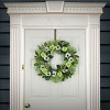 24" Artificial Rose and Anemone Woven Branch Base Wreath - National Tree Company - image 2 of 3