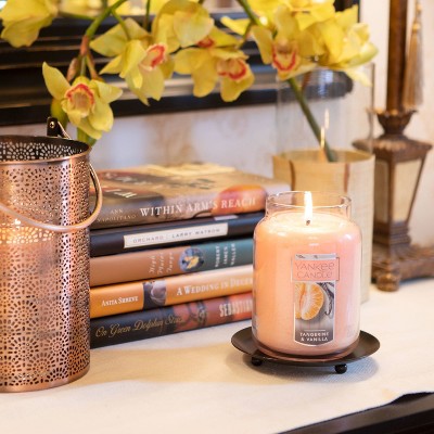 Tangerine & Vanilla Scented Large Jar Candle