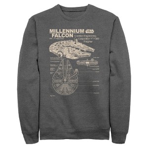 Mens Star Wars Corellian Freighter Sweatshirt - 1 of 4