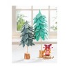 tagltd Wooly Felt Tree W/ Log Base Small Size - 2 of 3