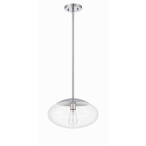 Craftmade Lighting Gaze 1 - Light Pendant in  Chrome - 1 of 1