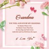 Grandma Greeting Card Sterling Silver Love Necklace Womens Ginger Lyne Collection - 3 of 4