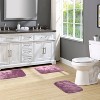 3pc Traditional Nylon Washable Bathroom Rug Set - Garland Rug - 2 of 4
