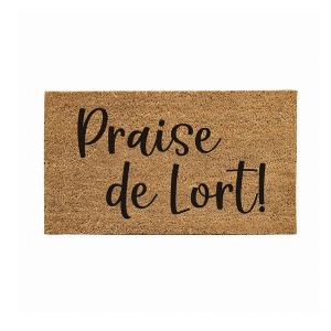 28" x 16" Nature Coir Mat, Praise de Lort - 1 of 4