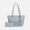 MKF Collection Sasha Tote Women’s Vegan Leather Spacious Interior Handbag by Mia K - 2 of 4