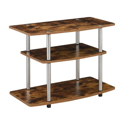 Designs2Go 3 Tier TV Stand for TVs up to 32" - Breighton Home