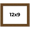 PosterPalooza | Photo Size Flat Gold Picture Frame - UV Acrylic, Foam Board Backing, Hanging Hardware - 2 of 4