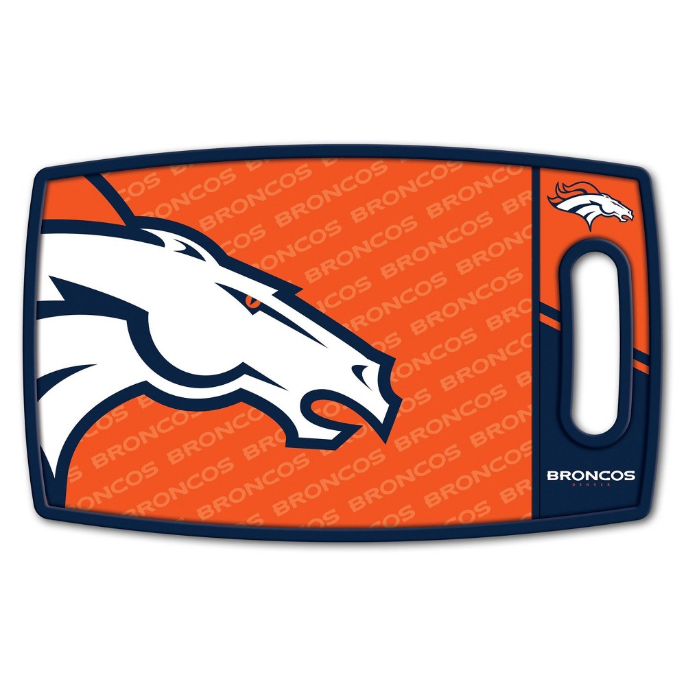Photos - Chopping Board / Coaster NFL Denver Broncos Logo Series Cutting Board