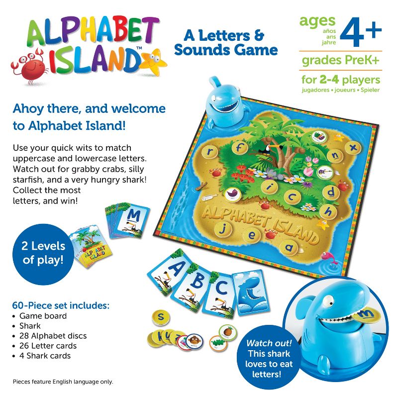 Learning Resources Alphabet Island Letter/Sounds Game, 5 of 7