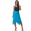 Womens Elastic Waistband Knee Length Skirt - 4 of 4