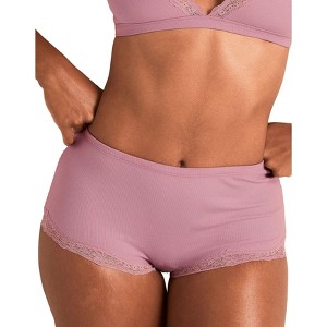 Adore Me Women's Rib Shortie Panty - 1 of 4