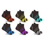 Copper Zone Ultra V-Striped Ankle Compression Pain Relief and Support  Socks - 6 Pair Pack