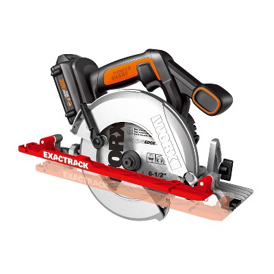 Worx WX530L  20v 6-1/2" circular saw ExacTrack