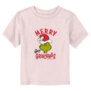 Toddler's Dr. Seuss Grinch Merry Grinchmas T-Shirt - 1 of 3