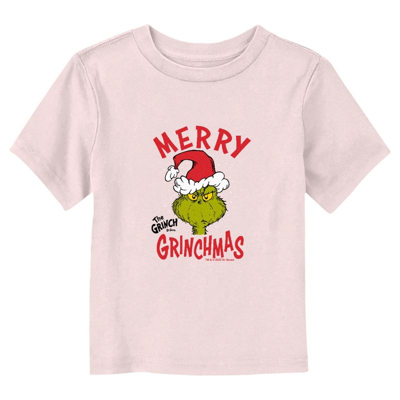 Toddler's Dr. Seuss The Grinch Merry Grinchmas T-Shirt, 1 of 4