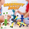 Telescopic Suction Cup Robot Toy 4-Pack | Shape-Changing Tube Fidget Toys for Kids, Easter Basket Stuffers for Girls & Boys - 4 of 4