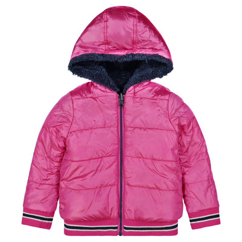 Andy & Evan  Toddler  FAUX SHEARLING REVERSIBLE JACKET, 2 of 3