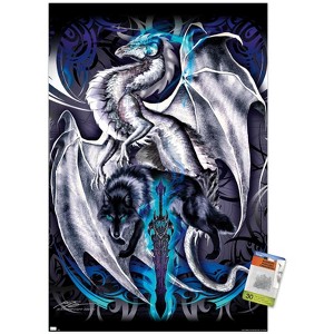 Trends International Ruth Thompson - Dragonblade Omegablade Unframed Wall Poster Prints - 1 of 4