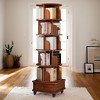 NicBex Modern Rotating Corner Bookshelf Display Bookcase with Wheels & Drawer,Books Storage Cabinet Organizer for Office,Bedroom - 2 of 4