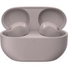 Sony Noise Canceling Truly Wireless Earbuds, Smoky Pink + Warranty Bundle - 2 of 4