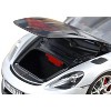 2023 Porsche 718 Spyder RS Weissach Pack GT Silver Metallic with Carbon Hood 1/18 Diecast Model Car by Norev - 2 of 4
