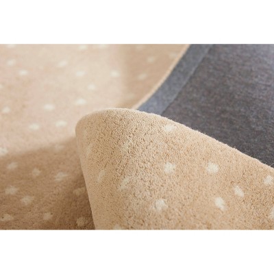 Savannah Whisper Hand-Tufted Wool Rectangular Rug in Beige