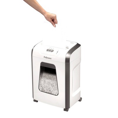 Fellowes Powershred 12-Sheet Cross-Cut Paper Shredder - White