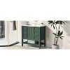 Osparple 36" Bathroom Vanity with Sink Painted Finish Modern Freestanding Bathroom Sink  Vanities with Cabinet and 3 Drawers for Bathroom - 2 of 4