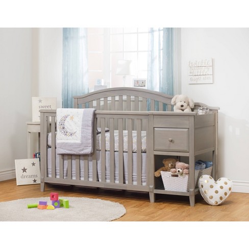 Sorelle Brittany Crib Changer Heritage Fog Target