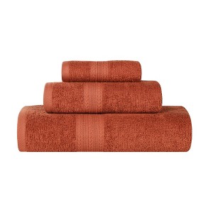 Cotton Bathroom Towel Set by Blue Nile Mills - 1 of 4