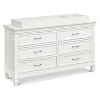 DRONKON 6 Drawer Dresser In Warm White - 3 of 3