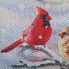 Cottage in the Snow Garden Lustre Flag - 4 of 4