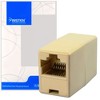 Insten RJ45 Ethernet Connector Adapter, Light Beige - image 4 of 4