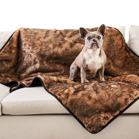 Paw Brands Pupprotector Short Fur Waterproof Luxury Throw Blanket