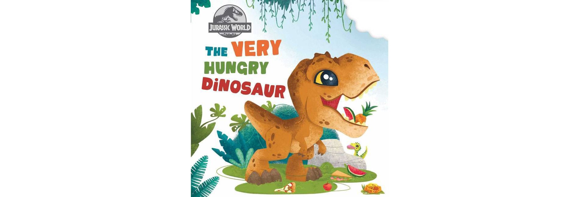 Jurassic World: The Very Hungry Dinosaur - (Playpop) by Insight Kids (Board Book)