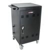 Gulches 35-Device Mobile Charging Cart - Steel Charging Cabinet for Tablets Laptops Chromebooks with Lock, Casters & Cable Management - 3 of 4