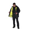 Tingley  Flame Resist Rain Coat,Yellow/Green,XL C53122 - 3 of 3