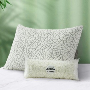 APSMILE Rayon Derived from Bamboo Pillows Adjustable Shredded Memory Foam Pillow with Removable Cover - 1 of 1