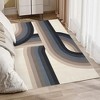 COZONY Washable Runner Mat, Non-Slip Low Pile, Abstract Pattern Rug for Hallway, Kitchen, Laundry Room - 4 of 4