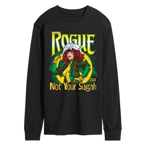 Men's - Marvel - Rogue Not Your Sugah Long Sleeve Graphic T-Shirt - 1 of 3