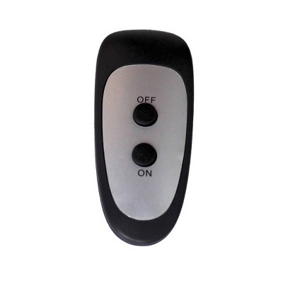 Silver Freestanding Infrared Electric Outdoor Heater with Emergency Shut Off