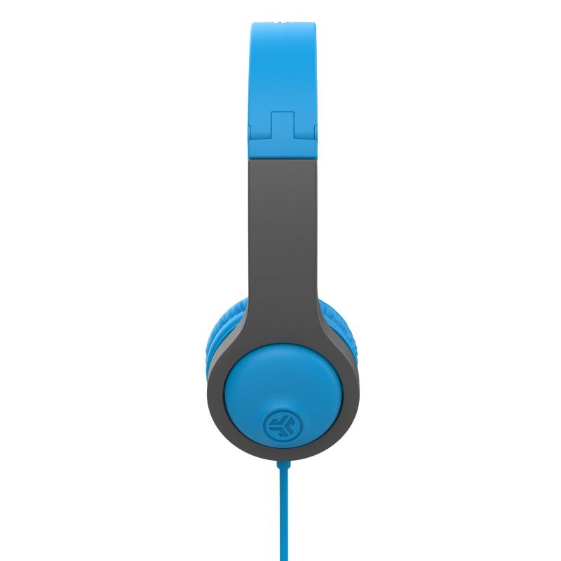 JBuddies Gen 2 Folding Kids Wired Headphones - Blue/Gray, 3 of 21