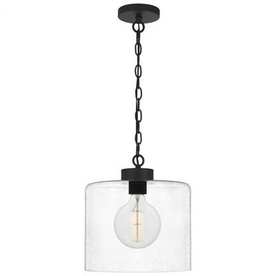 Quoizel Lighting Abner 1 - Light Pendant in  Matte Black