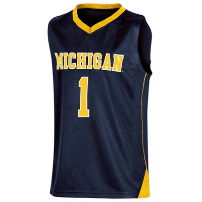 michigan wolverines basketball jersey