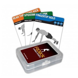 FitDeck Combat Sports Exercise Playing Cards - 1 of 2