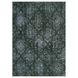 Coolmee  Machine Washable Area Rug Modern Abstract Design, Non-Shedding & Easy Care, Ideal for Entryway, Living Room, BedroomGray - 1 of 4