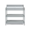 Whisen Baby Changing Table, Suite Baby’s Crib-Matched Design, 2 Storage Shelves & Non-Toxic Finish - Gray - 4 of 4