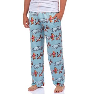 Seven Times Six Winnie The Pooh Pajama Pants Tigger Piglet Eeyore Daisy Adult PJ Bottoms - 1 of 3