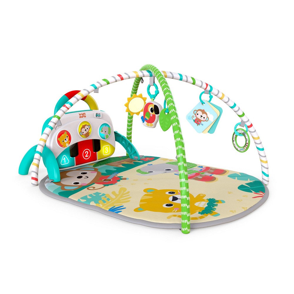 Photos - Educational Toy Baby Einstein Groovin Kick Piano and Drum Kick Activity Gym 