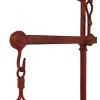 Storied Home Red Decorative Antique Iron Balance Scale with Bird - 3 of 4